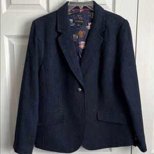 Talbots Women's Navy Blazer